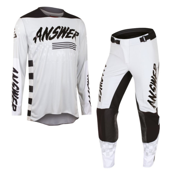 Answer Racing Answer elite proline motocross pant & jersey kit ghost/black